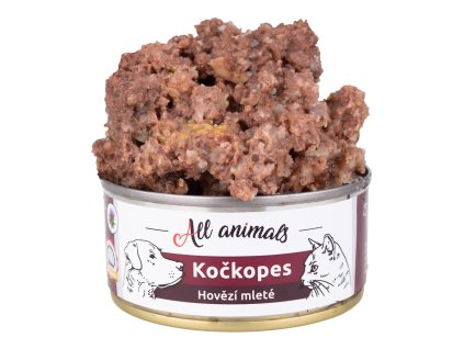 108421 all animals koc kopes konz hove zi mlete 100g