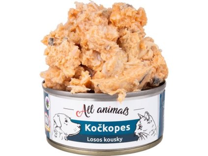 108436 all animals koc kopes konz losos kousky 90g