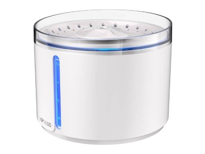 113770 water fountain for pets dogness d09 with led indicator 2 2l white