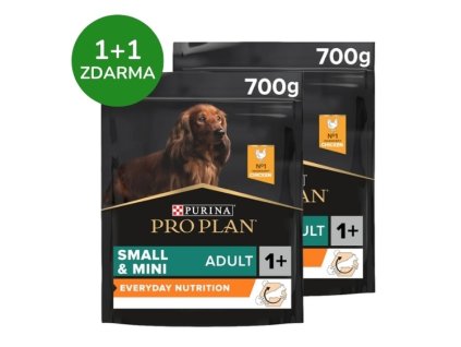 115546 pro plan small mini kur e 700 g 1 1 zdarma