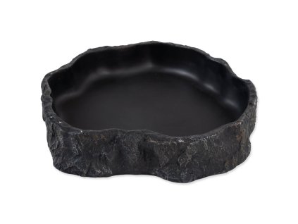 95581 miska repti planet na krmeni cerna 19 5x17 5x4 2cm