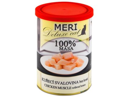75783 1 meri deluxe cat kureci svalovina bez kosti 400g