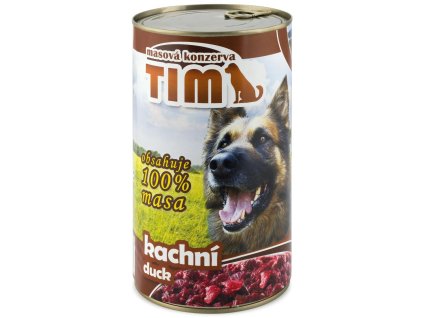 90579 konzerva pro psy tim 1200g kachni