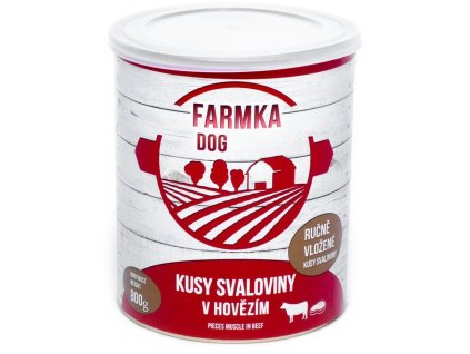37866 farmka dog se svalovinou 800g