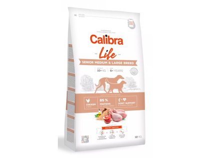 23856 1 106033 calibra dog life senior medium large chicken 12kg
