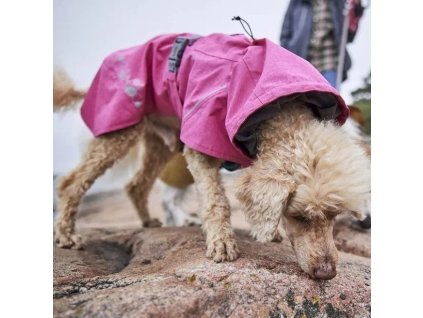 117376 oblecek hurtta monsoon coat ii eco rubinovy 30