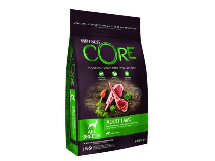 97465 wellness core dog lamb adult all breeds jehneci 10kg