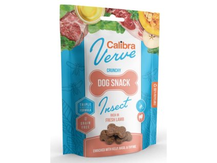 38559 1 calibra dog verve crunchy snack insect fresh lamb 150g