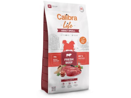 57372 calibra dog life adult small fresh beef 1 5kg