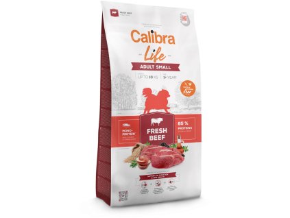 57375 1 139335 calibra dog life adult small fresh beef 6kg