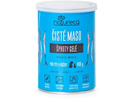 48366 139892 natureca konz sproty cele pro kocky pro psy 400g