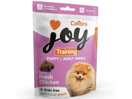 60080 calibra joy dog training puppy adult s chicken 150g
