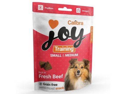60083 calibra joy dog training snacks small medium fresh beef 150 g