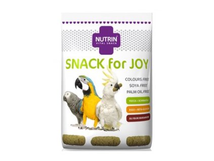 51123 1 nutrin vital snack snack for joy papousek 100g z kategorie chovatelske potreby pro ptaky a papousky pamlsky pro papousky