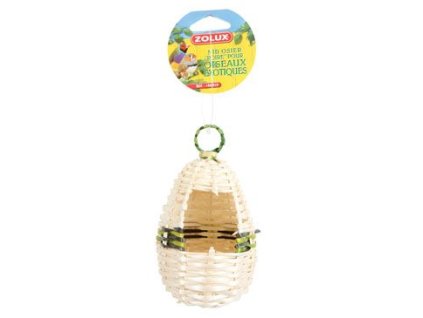 48321 1 hnizdo pro ptaky do klece proutene 14 5cm zolux z kategorie chovatelske potreby pro ptaky a papousky hnizdeni hnizda pro ptactvo