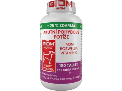 88944 giom s pes akutni pohybove potize 180 tbl 25 zdarma