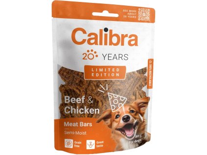 92305 1 calibra dog limited edition beef chicken bars 80g