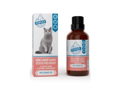 76761 usni lihove kapky ocista pro kocky topvet 50ml