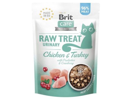 84238 brit raw treat cat urinary 40 g