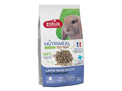 110476 krmivo pro kraliky adult nutrimeal 2 55kg zolux