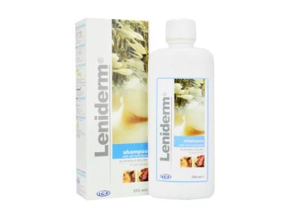 42909 1 icf leniderm sampon 250ml z kategorie chovatelske potreby a krmiva pro psy hygiena a kosmetika psa sampony a spreje pro psy
