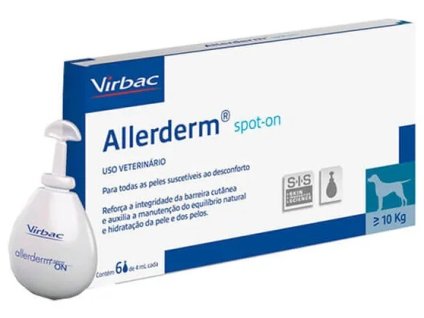 22143 1 allerderm spot on 6x4ml pro psy a kocky nad 10kg