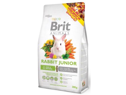 2091 1 brit animals rabbit junior complete 300g original