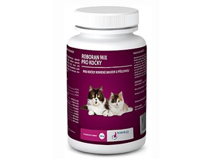 43671 1 roboran mix pro kocky 100g z kategorie chovatelske potreby a krmiva pro kocky vitaminy a leciva pro kocky vitaminy a mineraly pro kocky