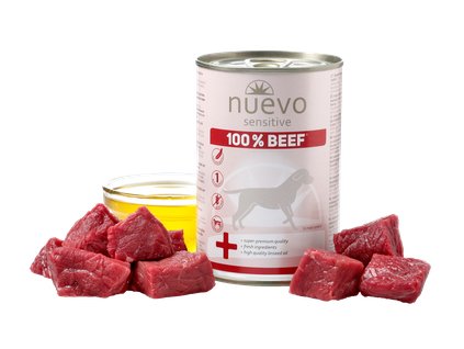 21240 nuevo sensitive hovezi monoprotein konz pes 400g