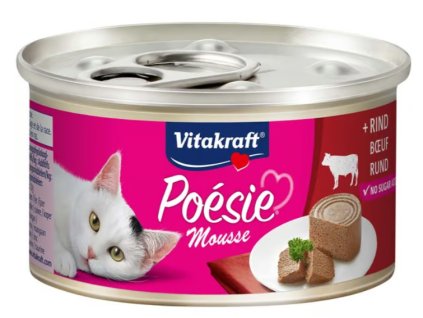 26202 vitakraft cat poesie pate pastika hovezi 85g