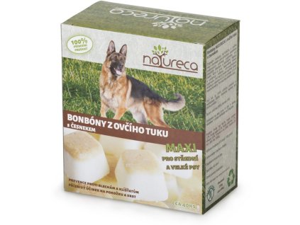 36123 1 bonbony z ovciho tuku s cesnekem maxi 250 gr
