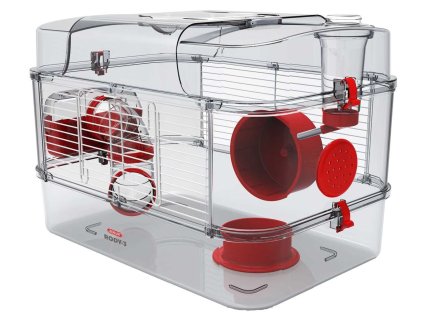 48510 klec krecek rody 3 solo cervena 41x27x28cm zolux