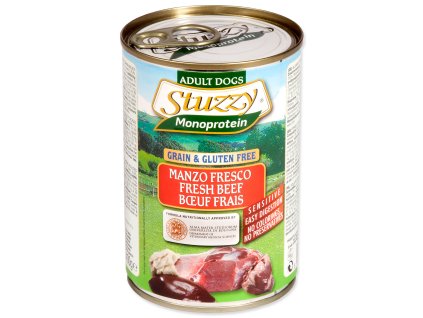 53835 1 konzerva stuzzy dog monoprotein hovezi 400 g z kategorie chovatelske potreby a krmiva pro psy krmiva pro psy konzervy pro psy