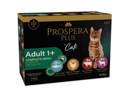 93826 kapsicky prospera plus cat adult 1 multipack 12x85g