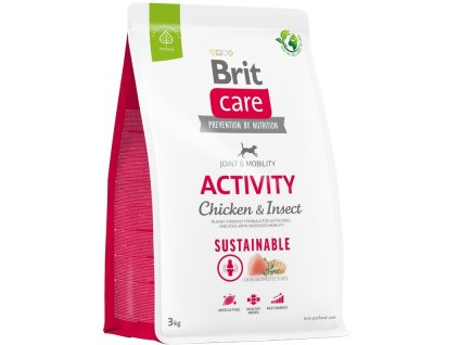 50364 brit care dog sustainable activity 3 kg