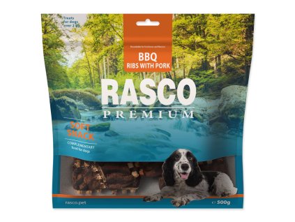 91642 1 pochoutka rasco premium bbq veprova zebirka 500g