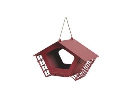 112358 krmitko venkovni duo xl kov cervena zolux