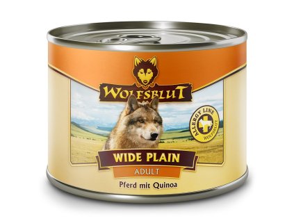 102193 konzerva wolfsblut dog adult wide plain 200g