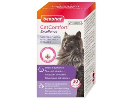 82800 1 nahradni napln do difuzeru beaphar catcomfort excellence 48 ml z kategorie chovatelske potreby a krmiva pro kocky vitaminy a leciva pro kocky feromony pro kocky