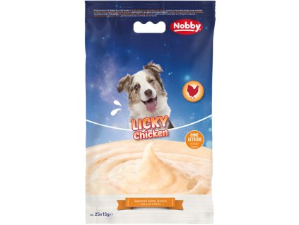 93376 4 nobby starsnack licky dog masove pyre kurecim 25x15g
