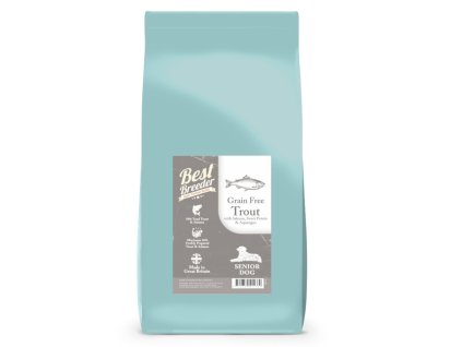 80622 best breeder grain free senior trout with salmon sweet potato asparagus