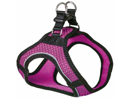 91057 nobby hrudni postroj mesh air ruzova s