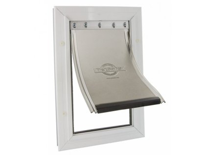 16818 3 petsafe staywell 640 hlinikova dvirka bila z kategorie chovatelske potreby a krmiva pro psy pelisky a dvirka pro psy dvirka pro psy