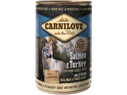20406 1 79615 carnilove wild meat salmon turkey konzerva 400g