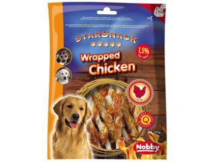 7896 3 nobby starsnack wrapped chicken pamlsky 375g z kategorie chovatelske potreby a krmiva pro psy pamlsky pro psy zvykaci pamlsky pro psy