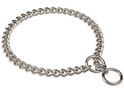 1872 1 nobby retizkovy obojek chrom 75cm 4mm z kategorie chovatelske potreby a krmiva pro psy obojky voditka a postroje pro psy obojky pro psy