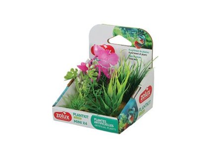 112544 rostliny akvarijni plantkit 1 sada mini 4ks zolux