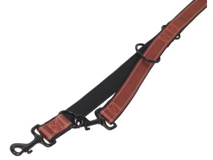 12381 1 nobby classic reflect soft voditko neopren 200cm 15 20mm terakota z kategorie chovatelske potreby a krmiva pro psy obojky voditka a postroje pro psy voditka pro psy klasicka voditka pro psy