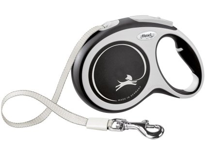 8658 2 flexi new comfort l voditko pasek 8m 50kg cerna z kategorie chovatelske potreby a krmiva pro psy obojky voditka a postroje pro psy voditka pro psy samonavijeci voditka pro psy