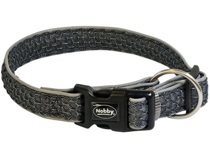 91180 1 nobby plochy obojek mesh air seda m l